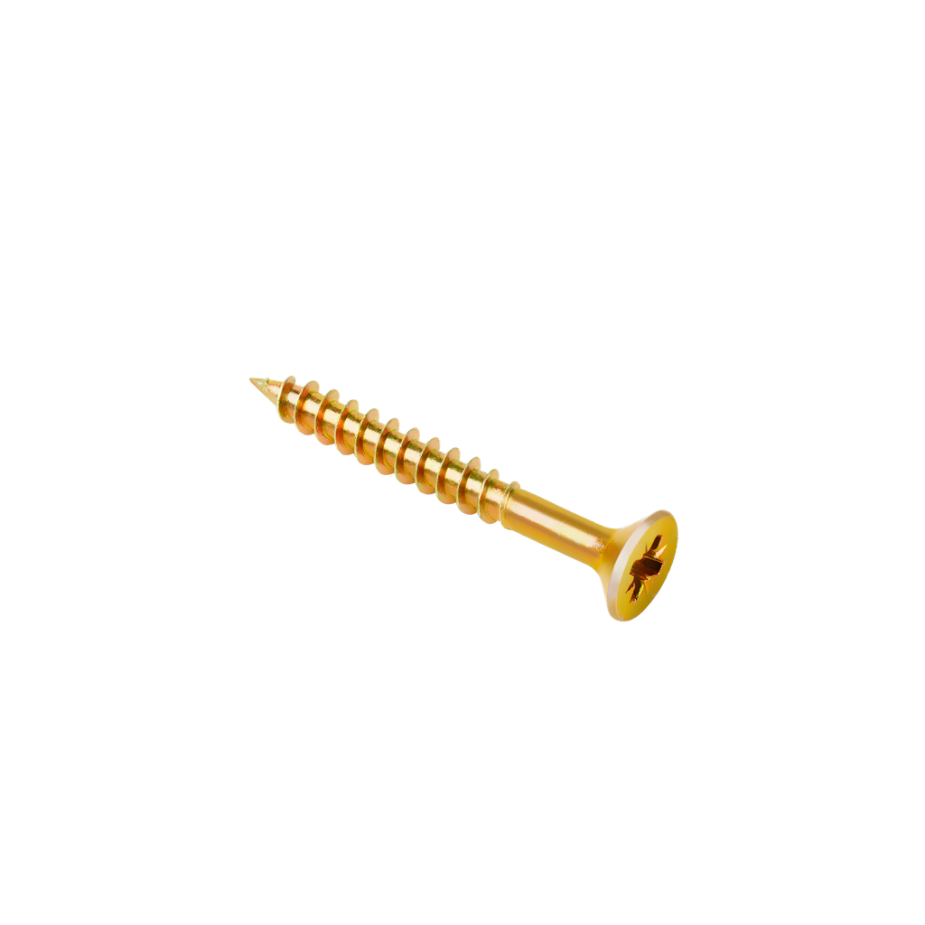 TORNILLO FIX PUNTA AGUJA - POZIDRIV - TAMAÑO: 5 X 50MM - ACERO AL CARBONO DE ALTA CALIDAD - 120 UNIDADES / BOLSA