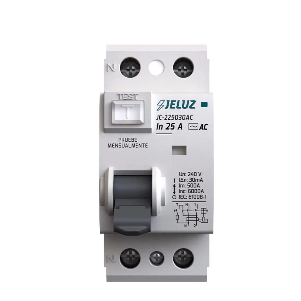 Termica Bipolar 25A Curva C 4.5KA JELUZ