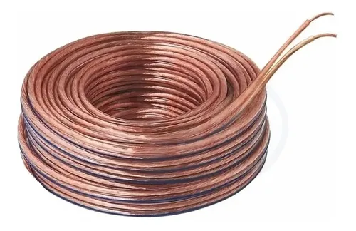 Cable Paralelo 2x0,75 cristal rollo 100m Kalop