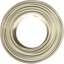 Cable vaina chata 2x1 blanco rollo 100m Kalop