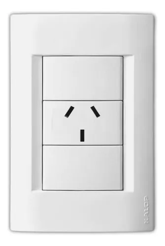 LLAVE CIVIL BLANCA 1 TOMA 10A - KALOP