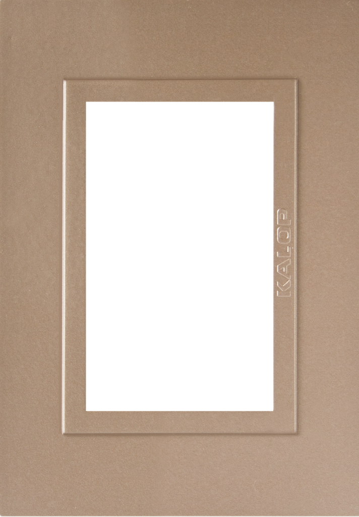 Tapa Zen Metal Bronce - Kalop