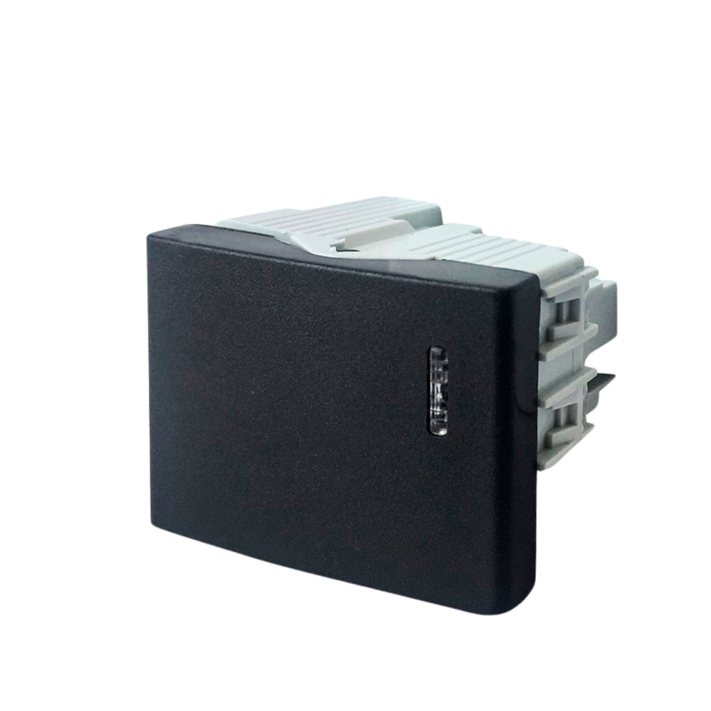 MODULO TECLON PULSADOR NEGRO - KALOP