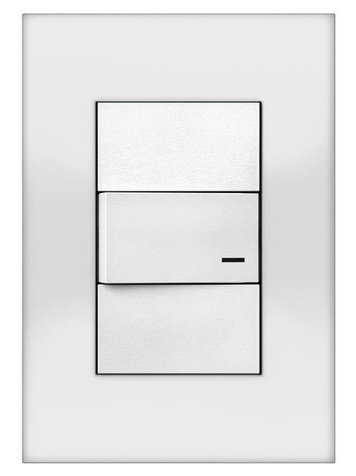 Tapa Platinum 3 módulos blanco - Jeluz