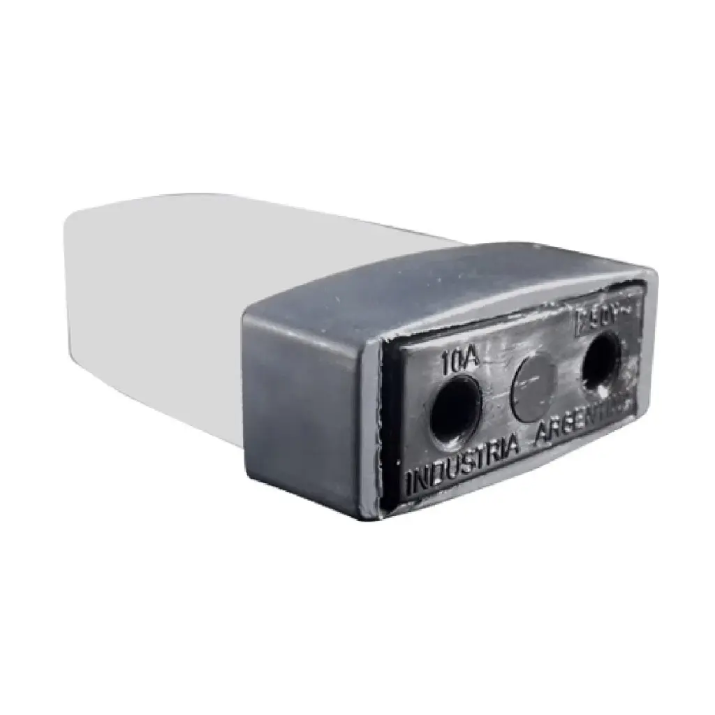 Ficha hembra KH 10A blanca 2 pernos- Kalop