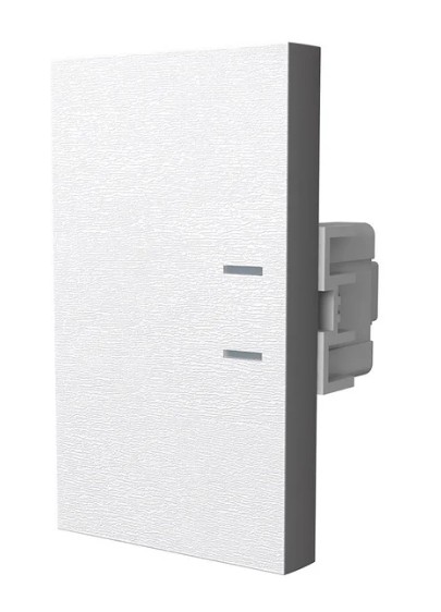 Módulo Platinum teclón simple blanco - Jeluz