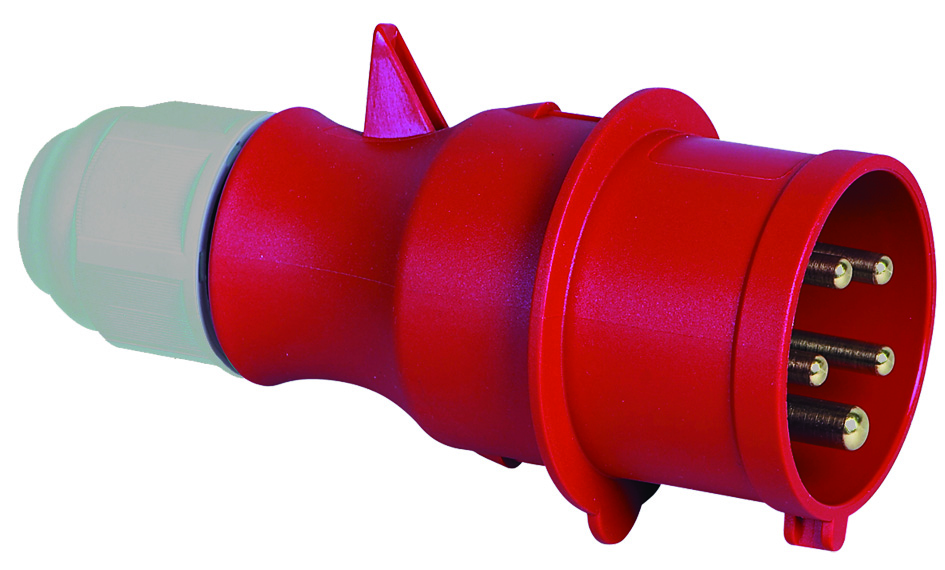 FICHA MACHO MOVIL 3P+N+T 16A IP44 380V - BALS KALOP
