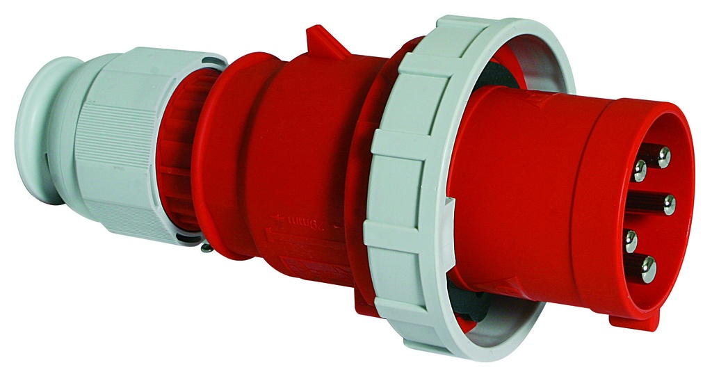 FICHA MACHO MOVIL 3P+N+T 63A IP67 380V  - BALS KALOP