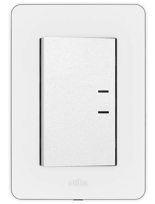 Llave Mito teclón combinación blanco - Jeluz