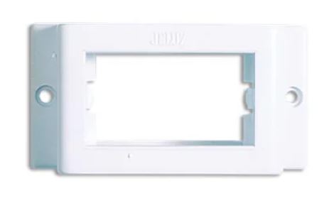 Línea Superficie tapa 1 módulo blanco - Jeluz