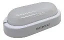 TORTUGA MACROLED OVAL MARCO BLANCO 18W - IP54 - AC100-265V - FP:0,9 - 1620 lm - BLANCO CALIDO