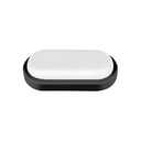 TORTUGA MACROLED OVAL MARCO NEGRO 18W - IP54 - AC100-265V - FP:0,9 - 1620 lm - BLANCO CALIDO