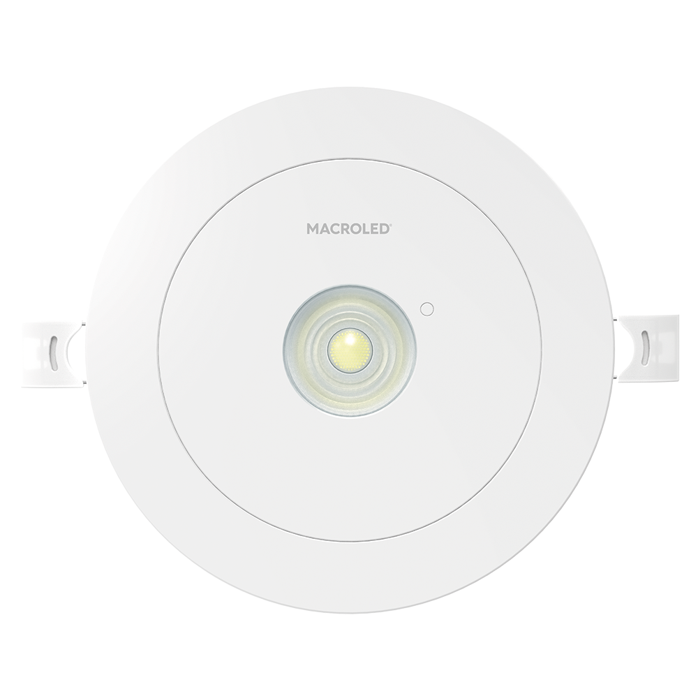 Luz de Emergencia COB de Embutir Macroled