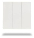 Tecla Kinetic pulsador blanco 3 canales R/Frecuencia Macroled