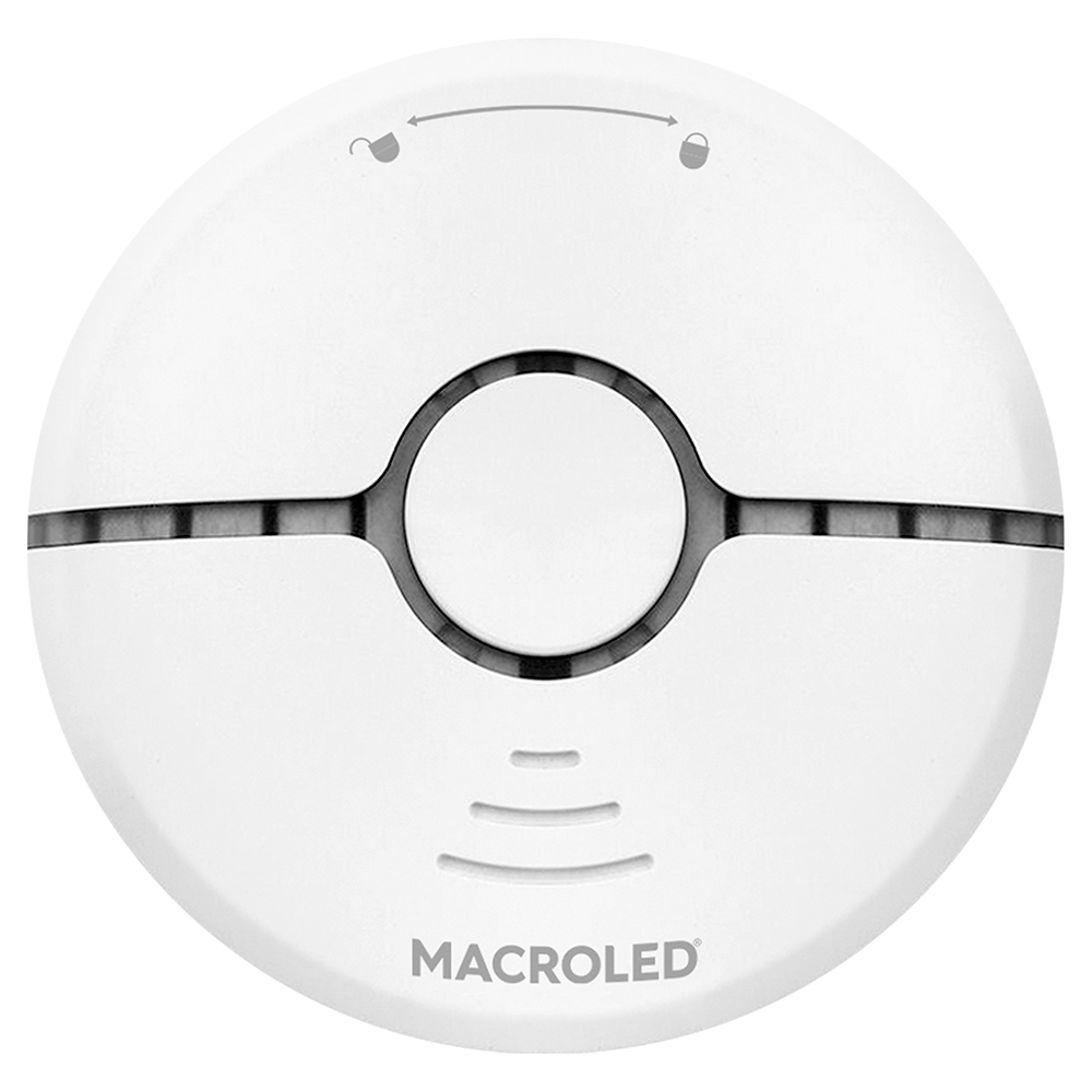 Sensor Smart para detección de humo con pilas Macroled