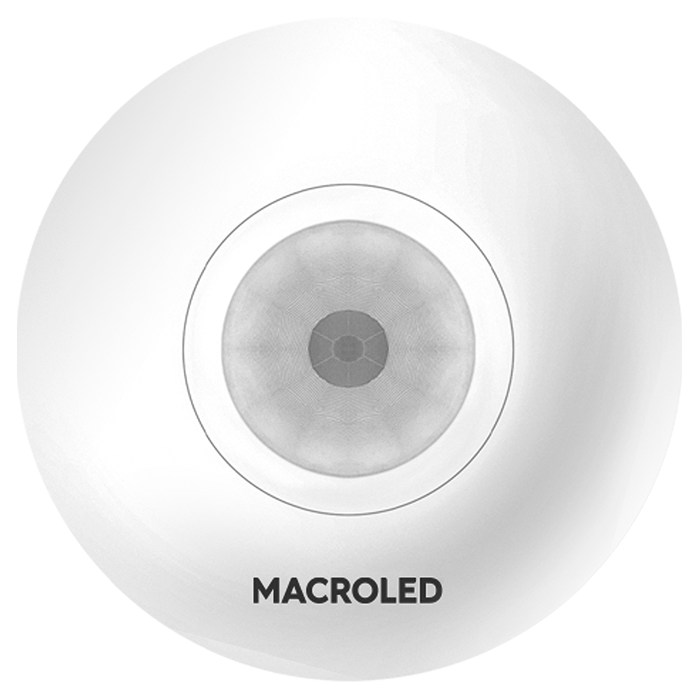 Sensor de movimiento de techo 360° 6 metros Macroled