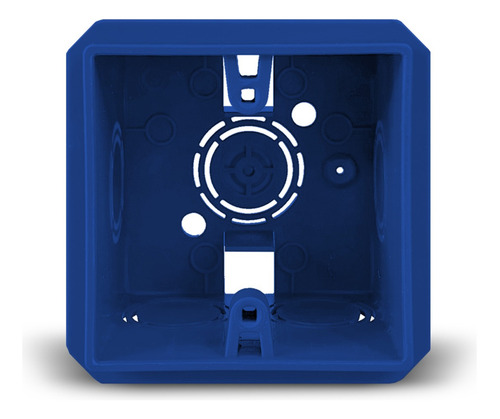 CAJA EMBUTIR MIGNON PVC AZUL KALOP