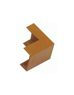 CABLE CANAL 20X10 CODO INTERNO MADERA - KALOP