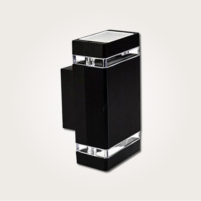 ARTEFACTO BIDIRECCIONAL CUADRADO C/BASE GU10 - NOVA