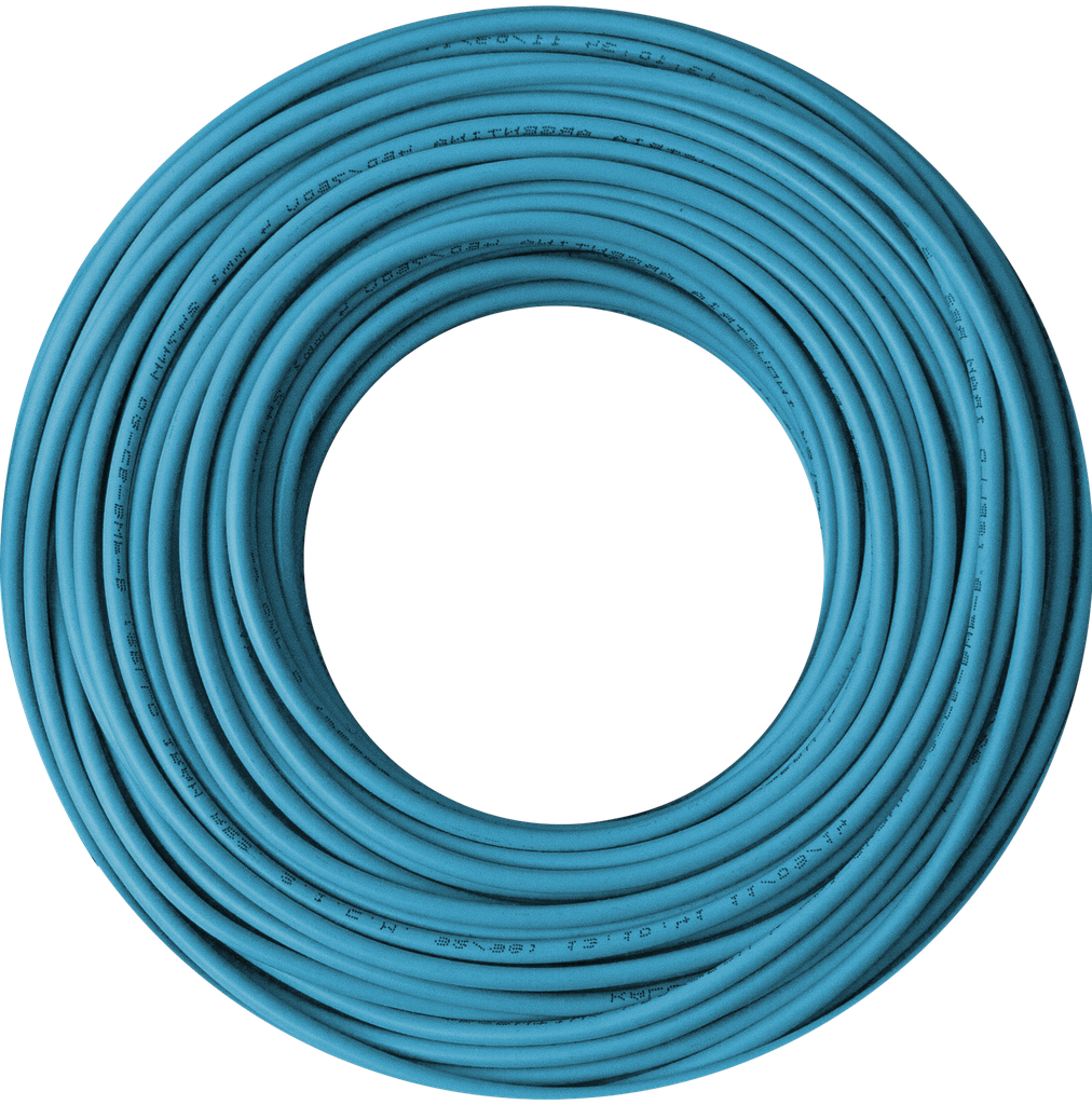Cable 1x1,5 celeste C5 rollo 100m Kalop 