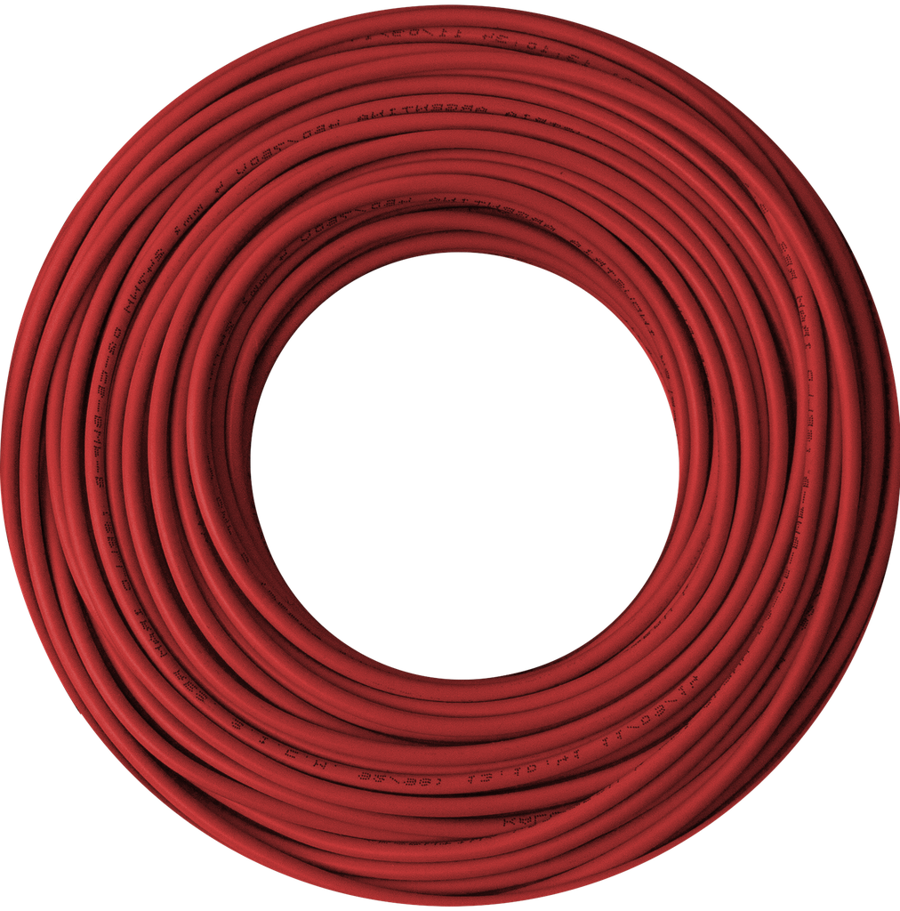 Cable 1x6 rojo C5 rollo 100m MH