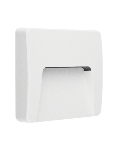 Artefacto Aplicar Exterior Cuadrado Unidireccional Blanco Cálido 3W Macroled