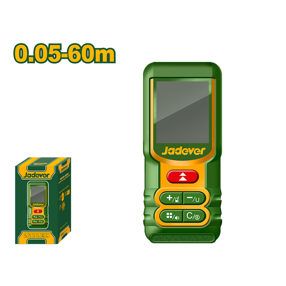 Medidor laser de distancia 60 metros Jadever