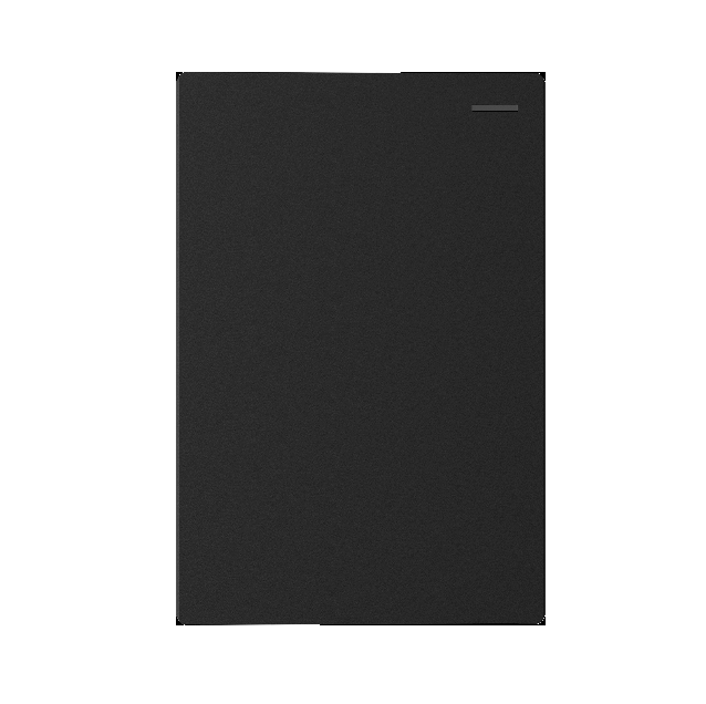 TECLA MILAN NEGRO MACROLED, 1 CANAL, 2 VIAS, AC 250V, 10A MAX. BASTIDOR METALICO MACROLED 