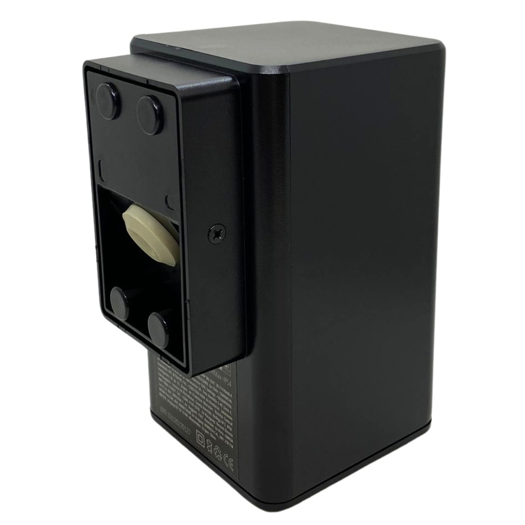 Artefacto Aplicar Exterior Cuadrado Negro, Bidireccional 9W Macroled