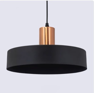 Colgante Tokio Mediano 25cm platil con blanco - Rosario Iluminación