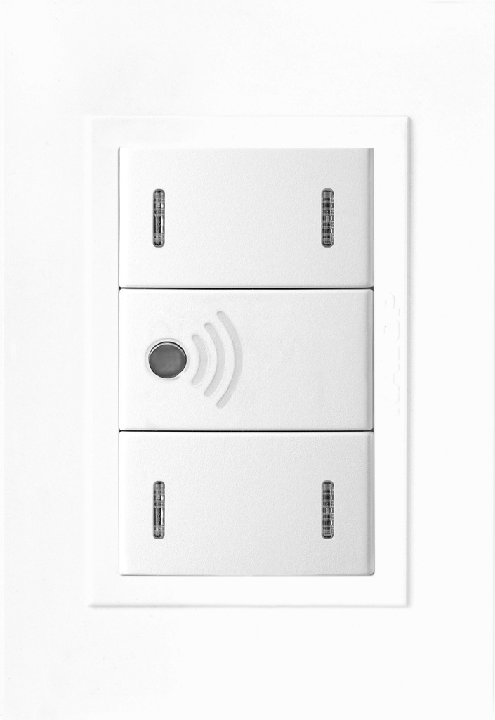LLAVE ZEN BLANCO 2 PUNTO + WIFI 2 SALIDA- KALOP    