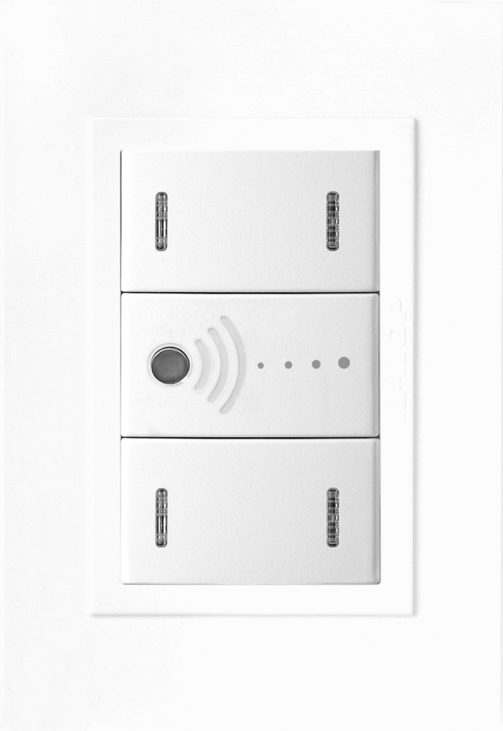 LLAVE ZEN BLANCO 2 PUNTO WIFI 2 SALIDA DIMMER - KALOP      