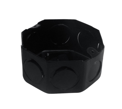 [AGHCLPOC02] Caja de embutir Octogonal Chica Metalica Semipesada. AG Metalurgica