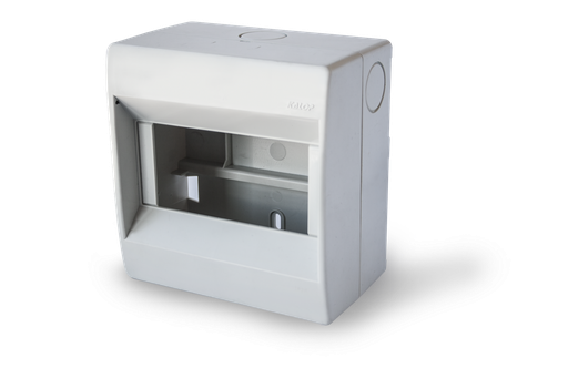 [KL02476] Tablero sin tapa Apl. 6 módulos PVC IP20. Kalop