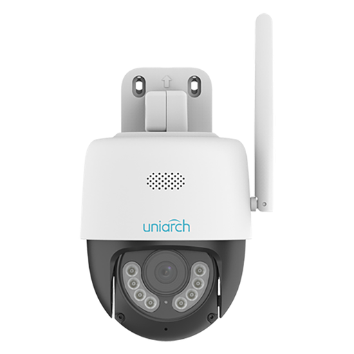[Uho-P1A-M3F4D] Cámara IP WiFi PT 3MP con Audio, Detección Humana e IR 30m - Interior/Exterior - Uniarch