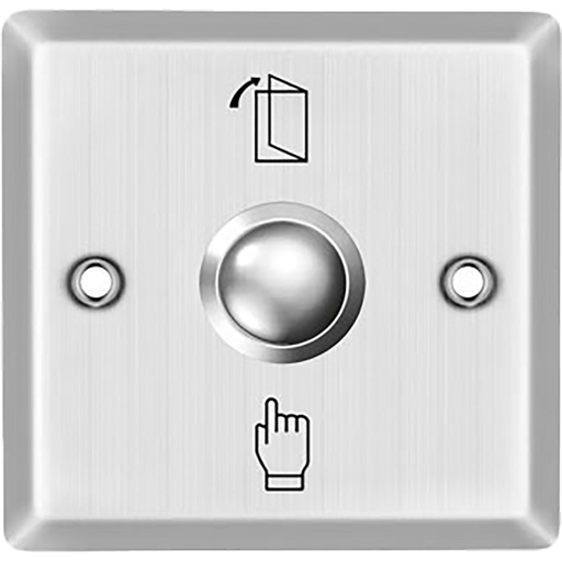 [OEP-GM5] EXIT BUTTON, METALICO, DISEÑO PROFESIONAL 12VDC