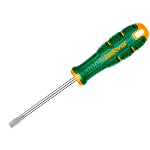 [JDSDA288] DESTORNILLADOR PLANO CÓNICO SL8 - PUNTA MAGNÉTICA - 8MM X 200MM - VÁSTAGO REDONDO: 8MM - MANGO ERGONÓMICO