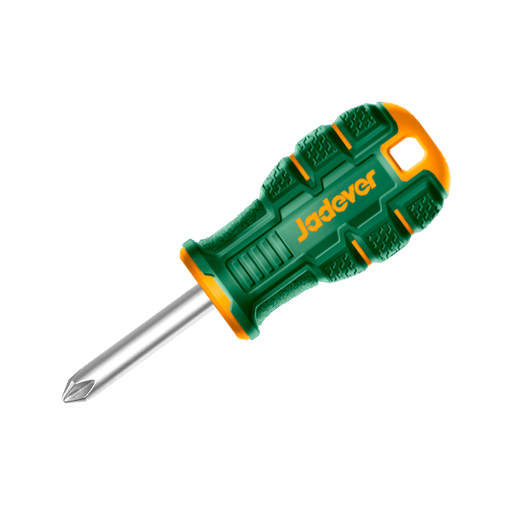 [JDSDB221] DESTORNILLADOR PHILLIPS PH2 - PUNTA MAGNÉTICA - 6MM X 38MM - VÁSTAGO REDONDO: 6MM - MANGO ERGONÓMICO