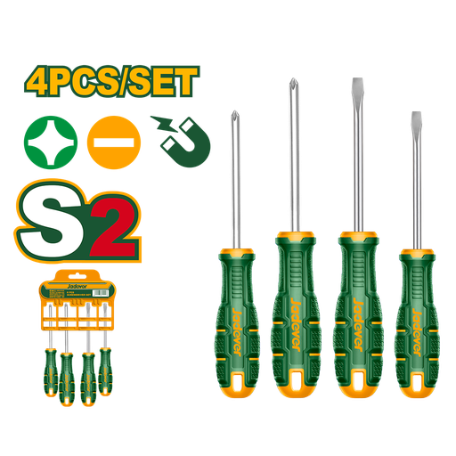 [JDSSA404] Set Destornillador x4 S2 PH+SL Jadever