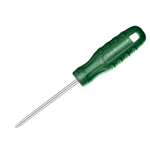 [JDSD4925] DESTORNILLADOR PHILLIPS PH2 - ACERO 40CR - PUNTA MAGNÉTICA - 6MM X 125MM - VÁSTAGO REDONDO: 6MM - MANGO REDONDO