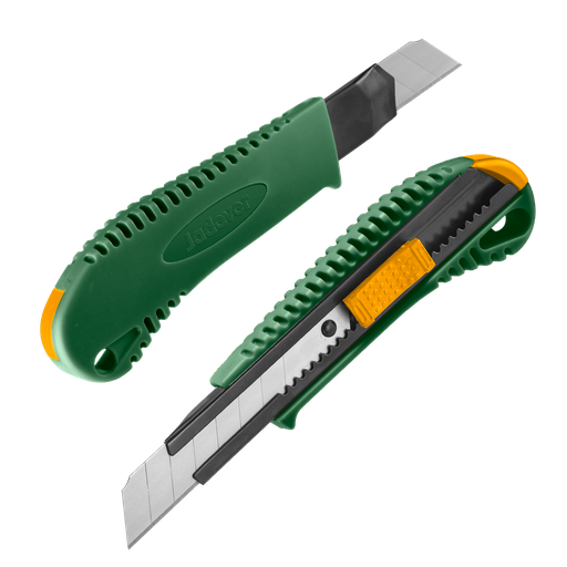 [JDSK3918] Cutter hoja desmontable hoja 18mm x longitud pulsador plano Jadever