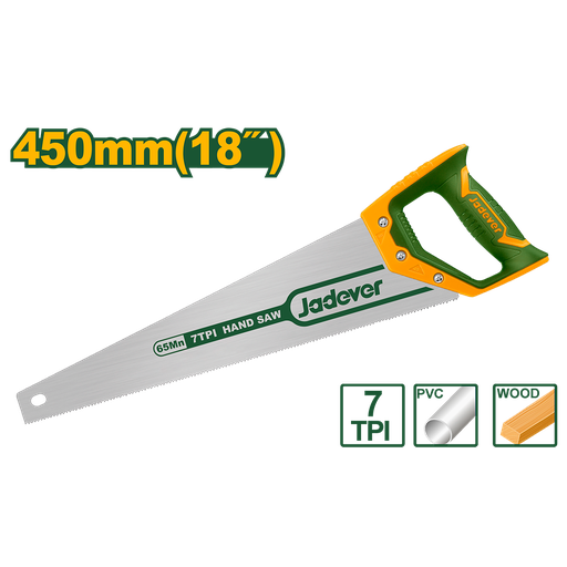 [JDHW1118] Serrucho 18'' mango bicolor Jadever