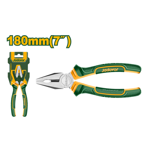 [JDPL1C07] Pinza universal 7" mango bicolor Jadever