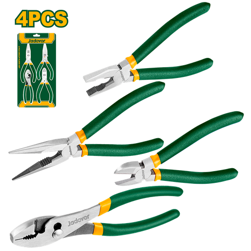 [JDPS0604] Set Pinzas Alicates x 4 unidades Jadever