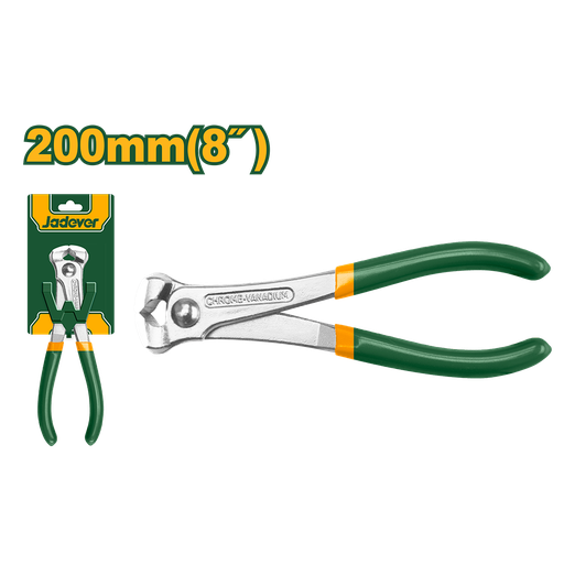[JDPL7908] Tenaza para extremos 8" mango unicolor Jadever