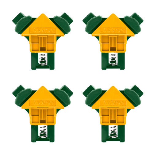 [JDCZ6E01] Kit prensas nailon esquinas 90° cantidad 4 piezas/juego Jadever
