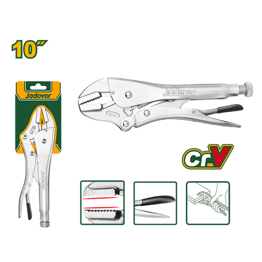 [JDLP2C02] Pinza de Fuerza Recta 10" Jadever