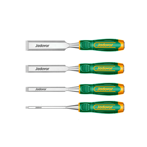 [JDWC2204] Kit cinceles madera 4 piezas 6mm (1/4'') (1/2'') (3/4'') (1'') longitud Jadever