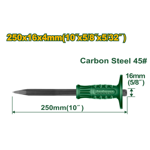 [JDCC1303] Cincel frío hormigón 250mm Jadever