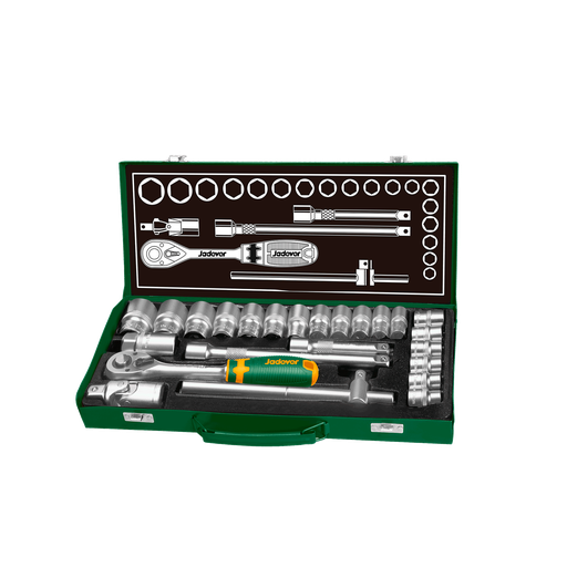 [JDST2L24] KIT DE TUBOS Y LLAVE CRICKET 24 PIEZAS 1/2''